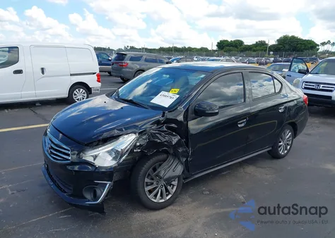 2019 Mitsubishi Mirage Se из США, поврежденный, VIN ML32F4FJ6KHF11687